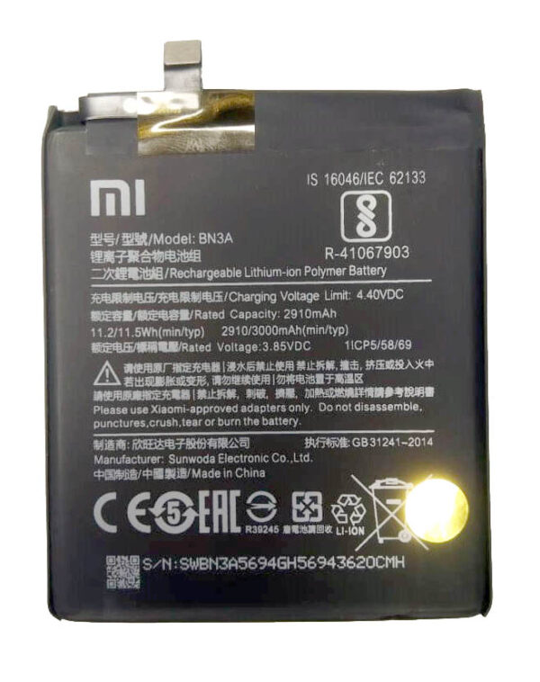 BN3A REDMI GO HIGH QUALITY BATTERY - Shoppypack