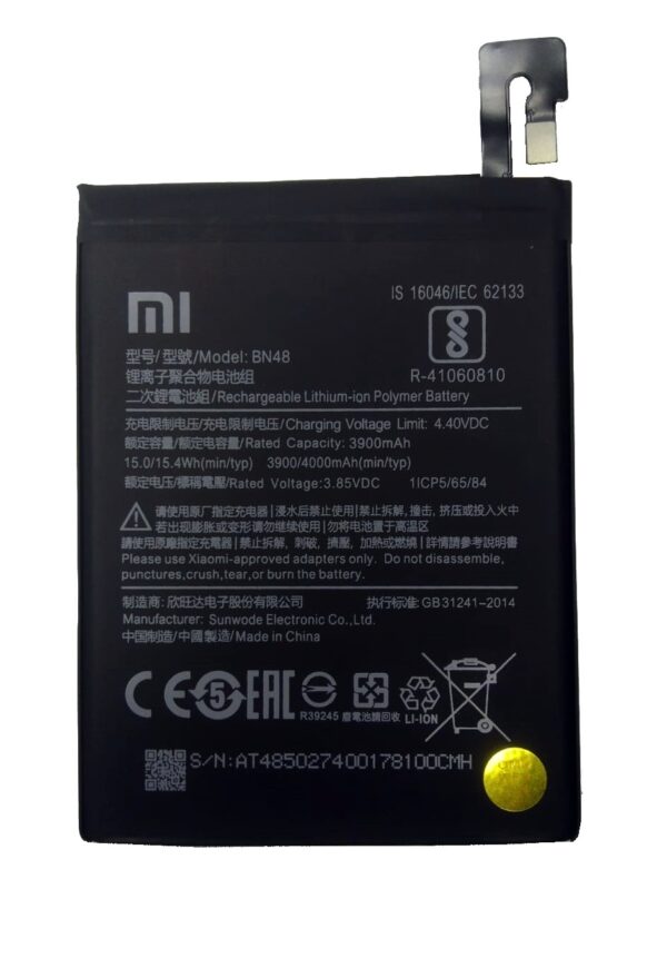 BN48 REDMI NOTE 6 PRO HIGH QUALITY BATTERY - Shoppypack