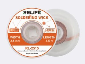 RL2515 RELIFE 2.5MM SOLDERING WICK - Shoppypack