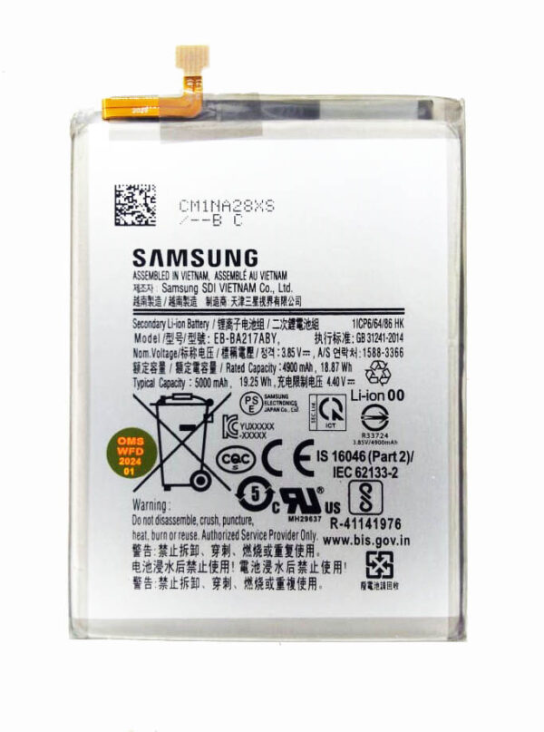 EBBA217ABY SAMSUNG GALAXY A12 A21S M02 BATTERY - Shoppypack