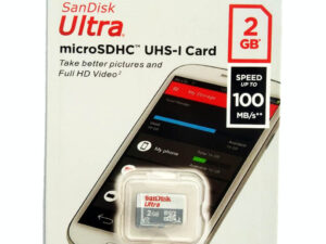 2GB SANDISK ULTRA MICRO SD MEMORY CARD - Shoppypack