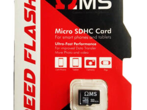 32GB OMS MICRO SDHC SPEED FLASH MEMORY CARD - Shoppypack