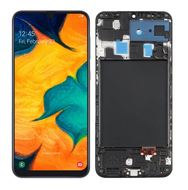 SAMSUNG GALAXY A20 LCD DISPALY WITH FRAME - Shoppypack