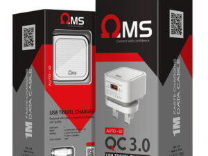 OMS OM418 18W QC3.0 TRAVEL CHAGER