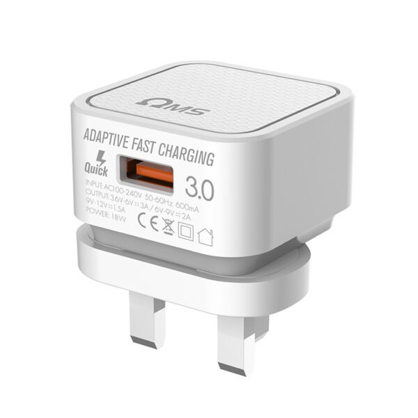 OMS OM418 18W QC3.0 TRAVEL CHAGER - Image 2