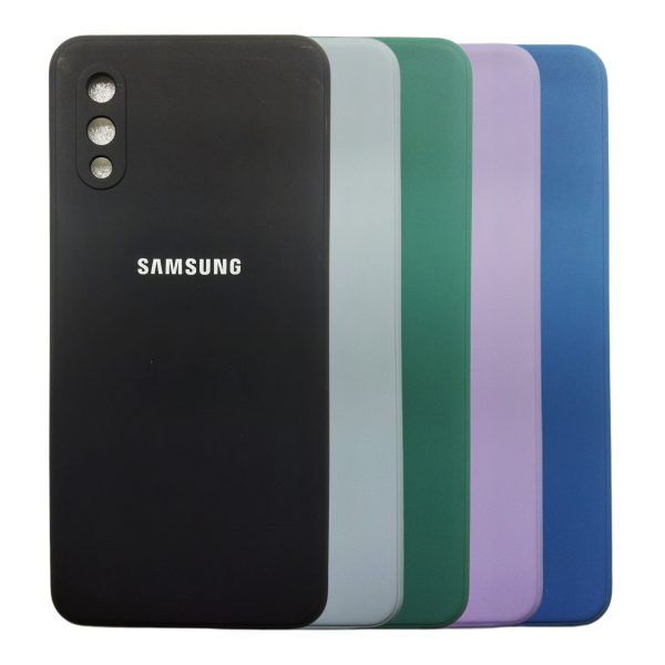 SAMSUNG M02 SILICON COLOR BACK COVER - Shoppypack
