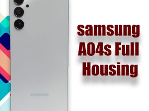  SAMSUNG A04S FULL HOUSING WITH MIDDLE FRAME - Shoppypack Full Body ORIGINAL GALAXY BLACK REPLACEMENT COMPATIBLE COPLETE MIDDLE FRAME