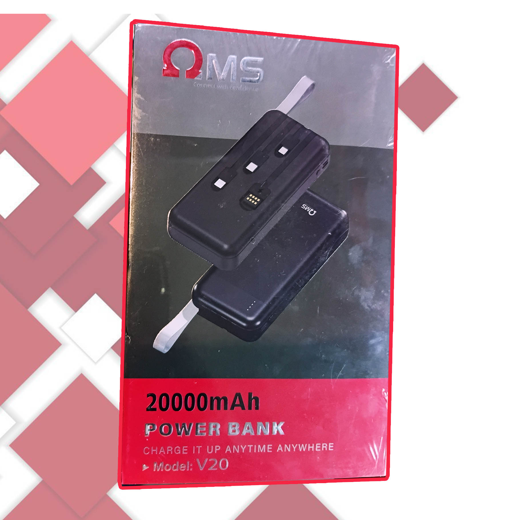 OMS V20 POWER BANK 20000MAH - Shoppypack