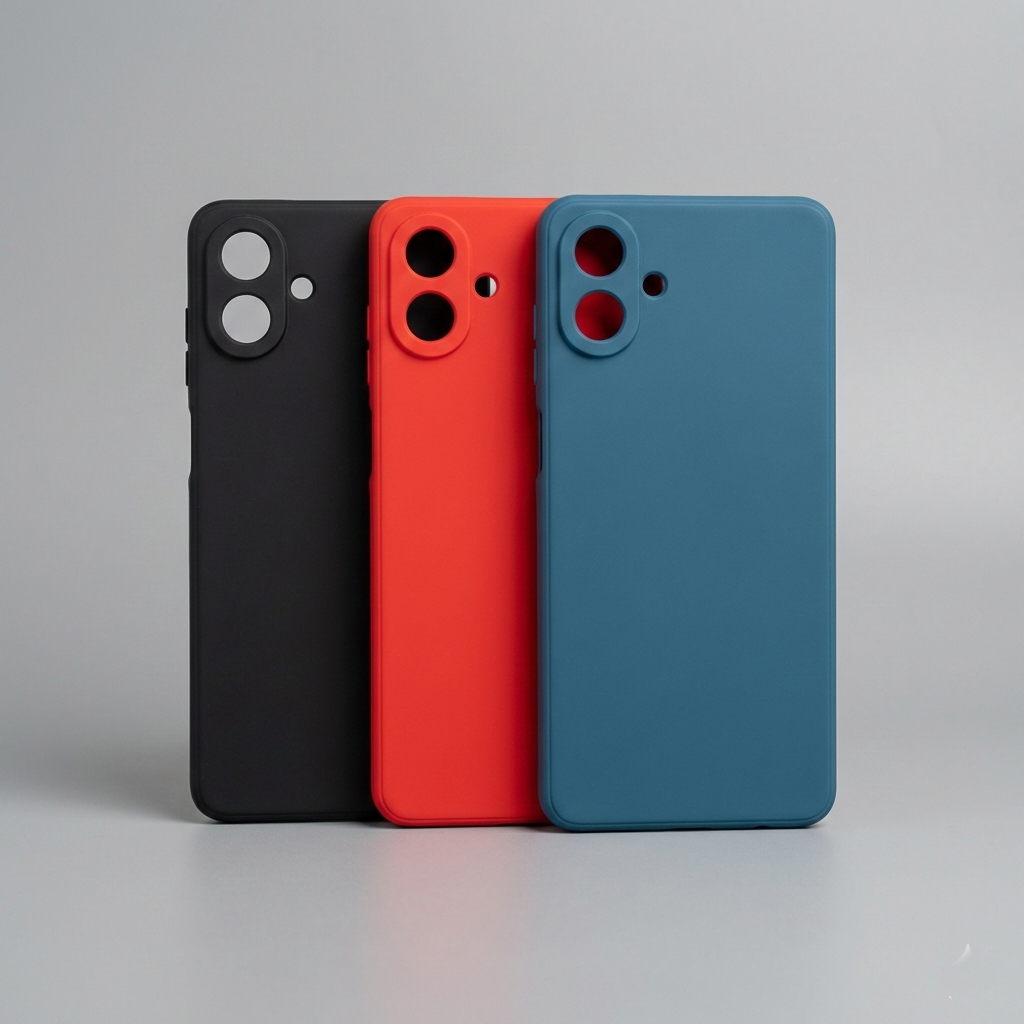 SAMSUNG A07 SILICON BACK COVER -