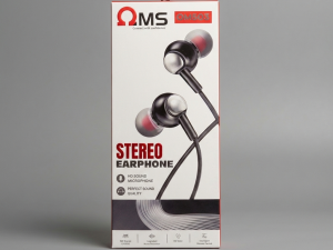 OMS OM503 Stereo Earphone with HD Microphone - Shoppypack